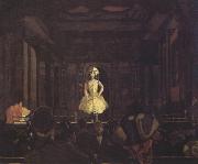 Walter Sickert Gatti's Hungerford Palace of Varieties Second Turn of Katie Lawrence (nn02) oil painting on canvas